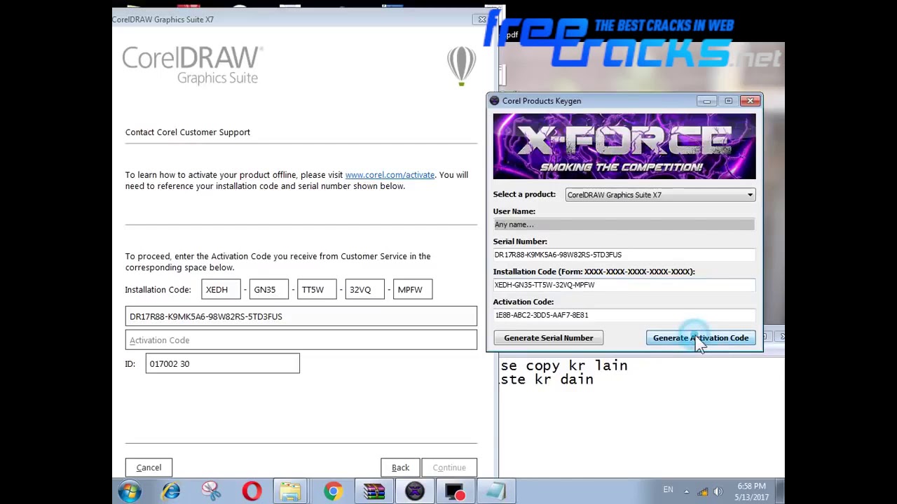 coreldraw x7 keygen xforce free download